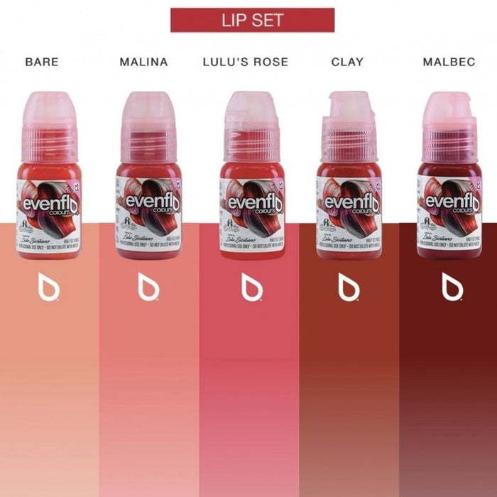 Lip Blush PMU Pigment Set - Evenflo - AZ_permanent_makeup