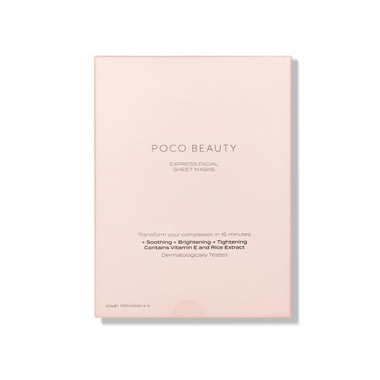Express Facial Sheet Masks – Box of 3