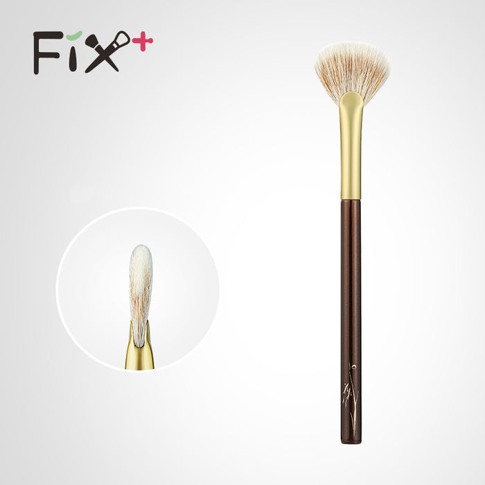 FIX+ Professional Sd-20 Fan Shape Highlighter & Blusher Makeup Brush T4952