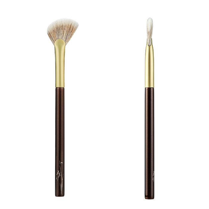 FIX+ Professional Sd-21 Beveled Fan Shape Highlighter & Blusher Makeup Brush T4956