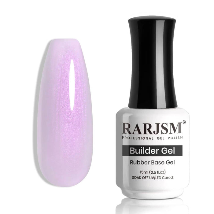 RARJSM ® Shell Thread Pearl Purple 6 in 1 Builder Gel | 15ml