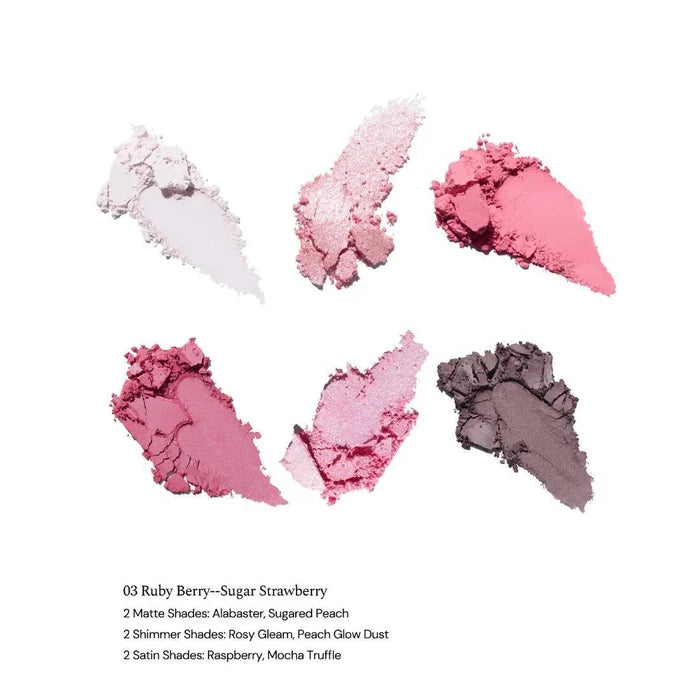 Flower Knows Bunny Garden Collection 6-Color Eyeshadow Palette 6.5 g