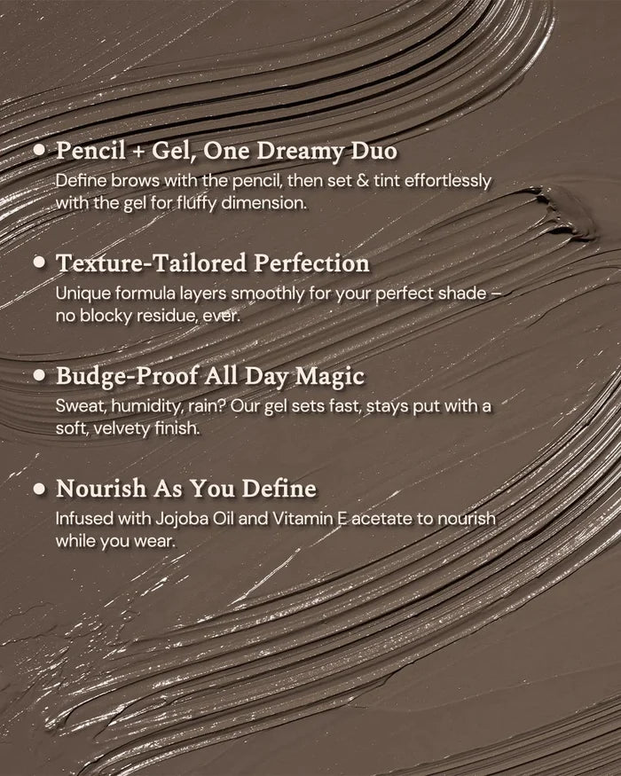 Flower Knows The Sweetie Bear Dual-Ended Brow Gel & Pencil
