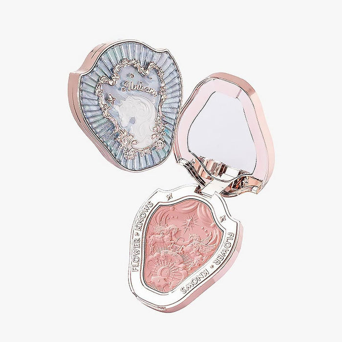 Flower Knows Unicorn Series Embossed Blush