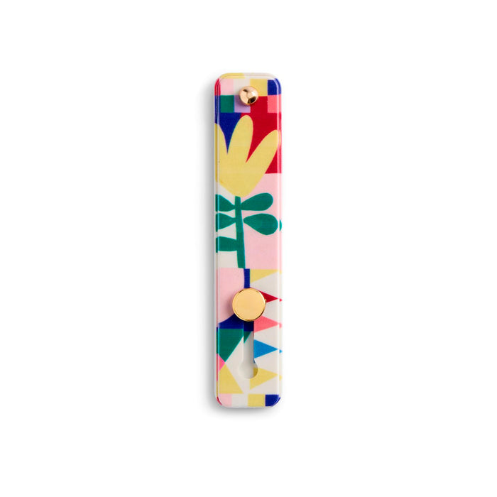 Folk Collage Grip Strap