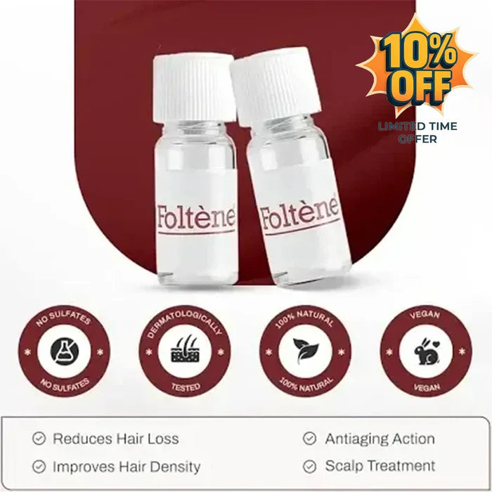 Foltene Pharma Hair & Scalp Treatment for Men Value Pack (24 Vials X 6ml)