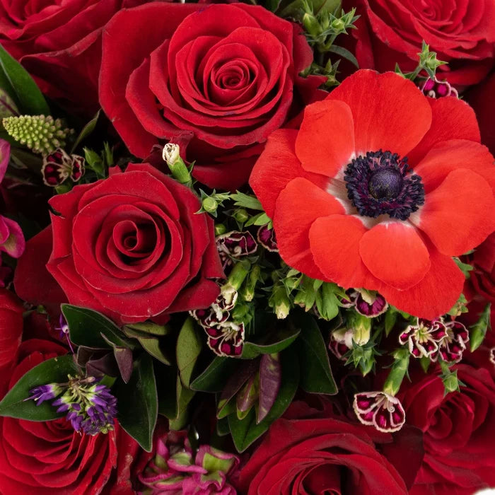 Fortuna Red Rose Luxury Flower Centerpieces