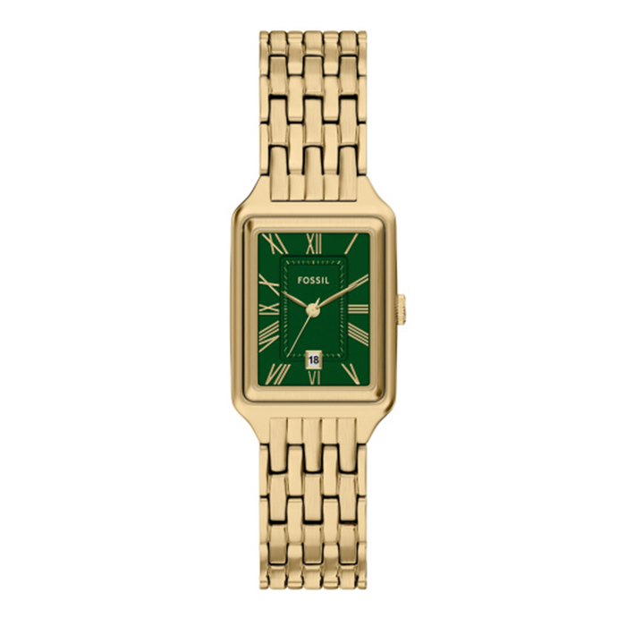 Fossil Raquel Three-Hand Gold-Tone Stainless Steel Watch ES5452