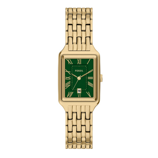 Fossil Raquel Three-Hand Gold-Tone Stainless Steel Watch ES5452