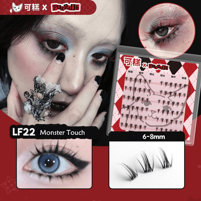 Gaoashes X freya86 Thick False Eyelashes LF22 Monster Touch T4165