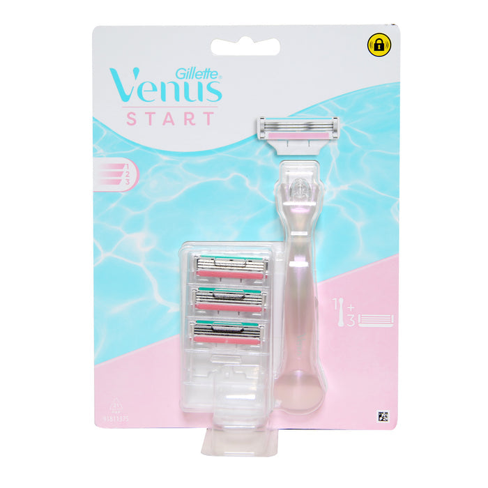 Gillette Venus Start Women's Razor 3 Blade Refills
