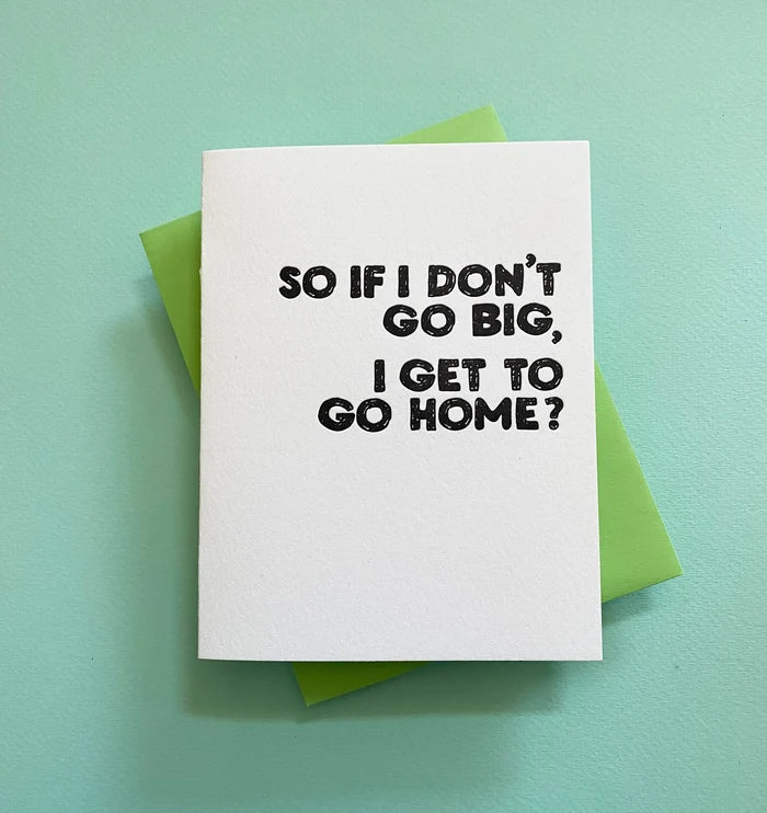 Go Big Card
