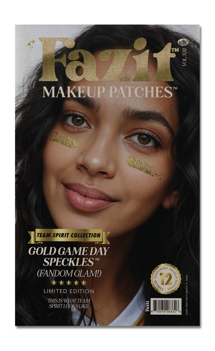 Gold Game Day Speckles