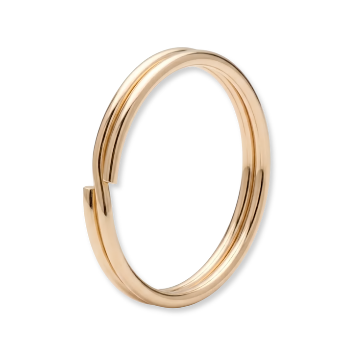 Gold Key Ring
