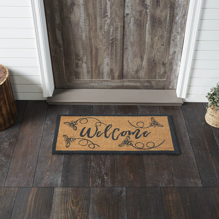 Buzzy Bees Coir Welcome Rug-Lange General Store