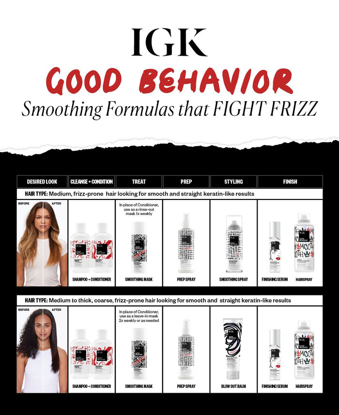 Good Behavior Flexible Anti Frizz Hairspray