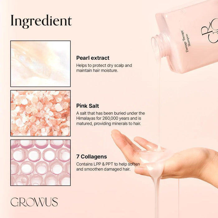 Growus Damage Therapy Shampoo 500 mL