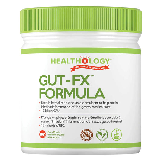 Container of Healthology Gut-FX Formula 180g Powder