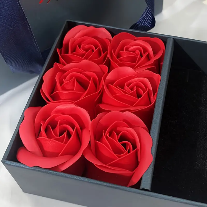 Handmade Soap Flower Rose & Fashion Jewelry Gift Packaging Box & Gift Bag & Set