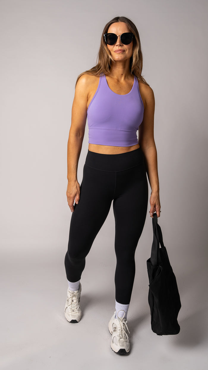 Harmony Long Line Bra in Lilac - view 4