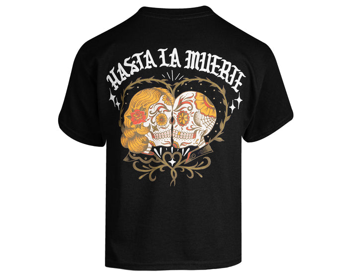 Hasta La Muerte Toddler Tee - Back