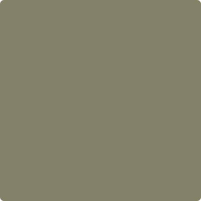 HC-112: Tate Olive  a paint color by Benjamin Moore avaiable at Clement's Paint in Austin, TX.