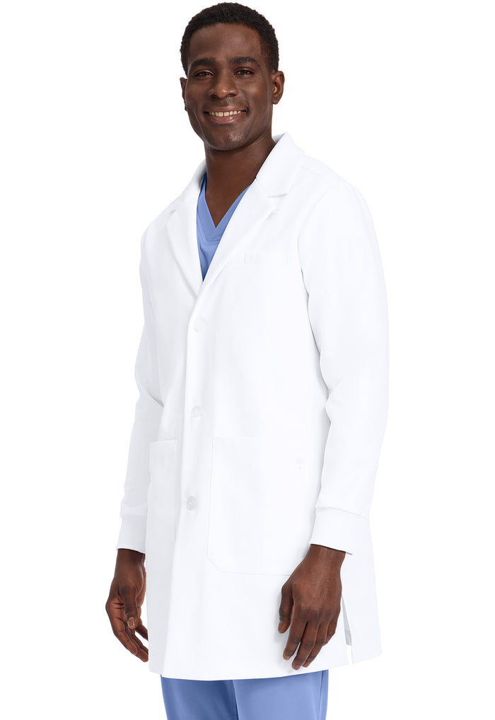 Healing Hands Mens 6-Pocket Dental 36" Lab Coat