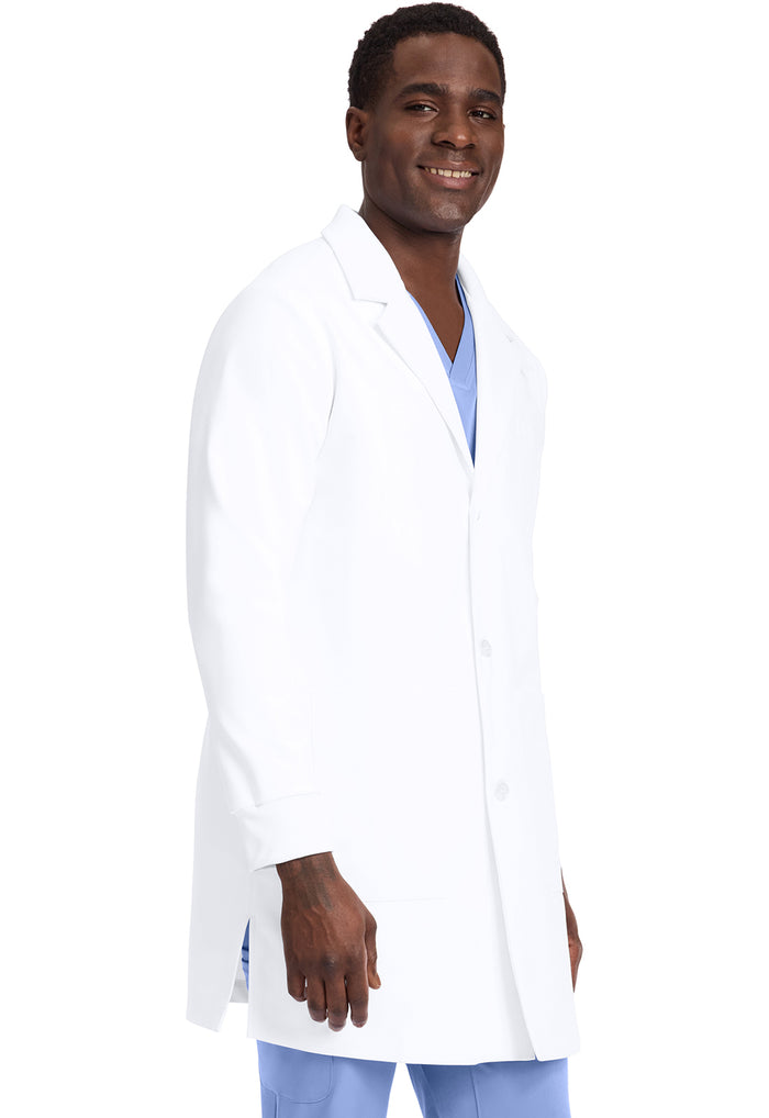 Healing Hands Mens 6-Pocket Dental 36" Lab Coat