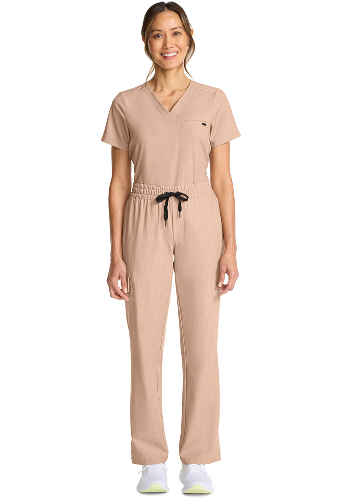 Healing Hands Quest Tall Brady Mid Rise Drawstring Straight Leg Scrub Pants
