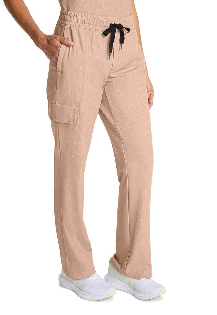 Healing Hands Quest Tall Brady Mid Rise Drawstring Straight Leg Scrub Pants