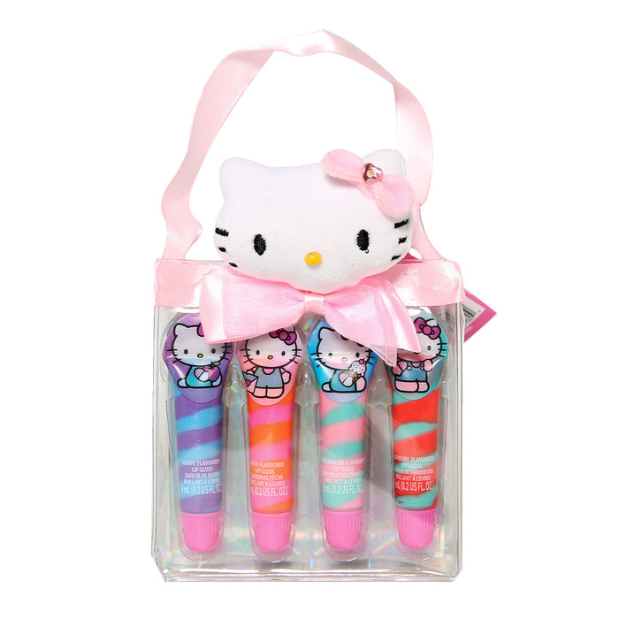 Hello Kitty Lip Gloss 4pk in Bag