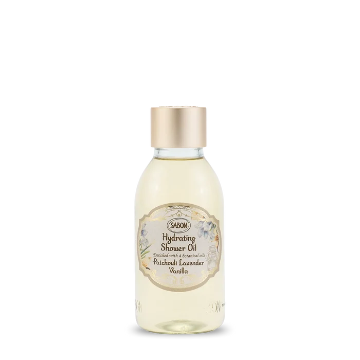 Hydrating Shower Oil 100ml Patchouli Lavender Vanilla
