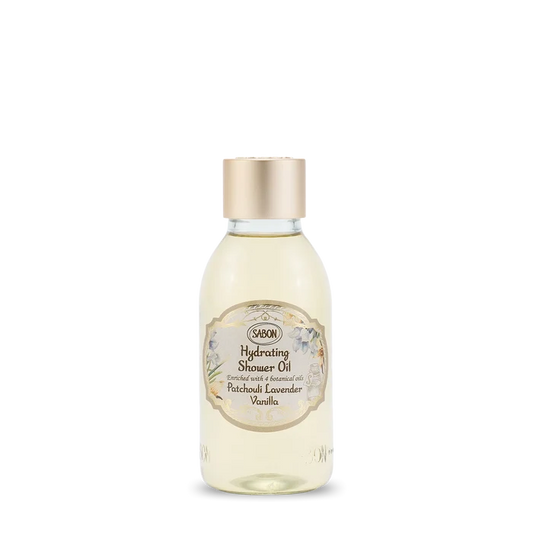 Hydrating Shower Oil 100ml Patchouli Lavender Vanilla
