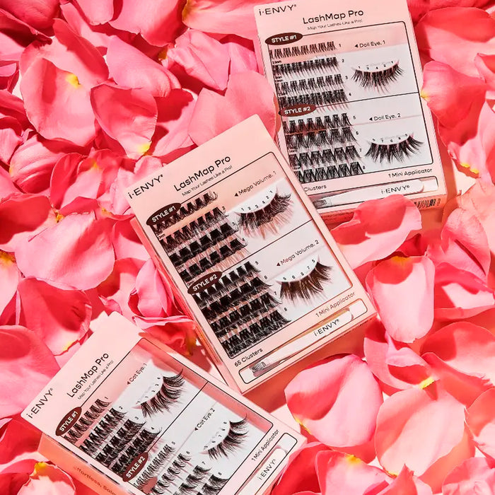 I Envy Lash Map Pro With Mini Applicator Eyelashes