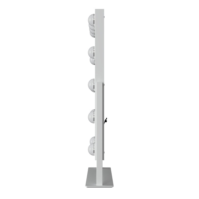 iGlow Makeup Mirror – White - iGlow Cosmetics