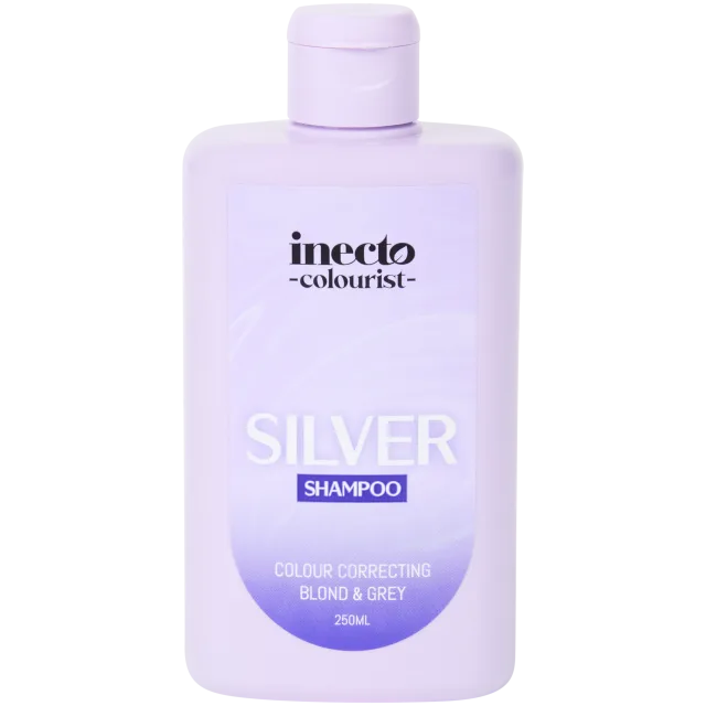 Inecto Colourist Silver Shampoo 250 ml Colour Correcting Blond & Grey