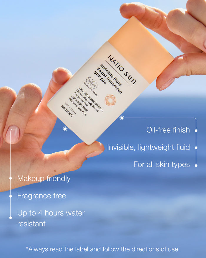 Invisible Fluid Facial Sunscreen SPF 50+