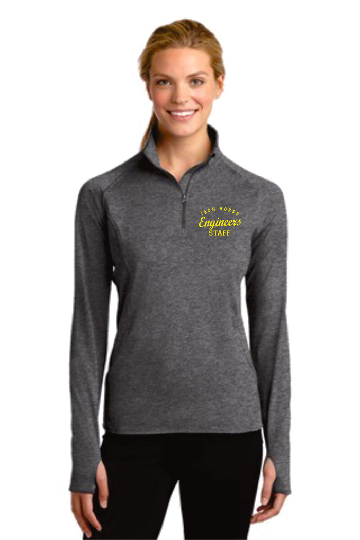 Iron Horse STAFF 1/4 Zip Pullover- Ladies, Unisex