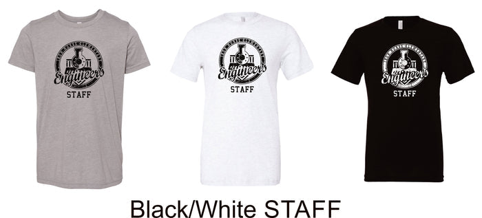 Iron Horse STAFF Unisex, Ladies, Youth Triblend Tee