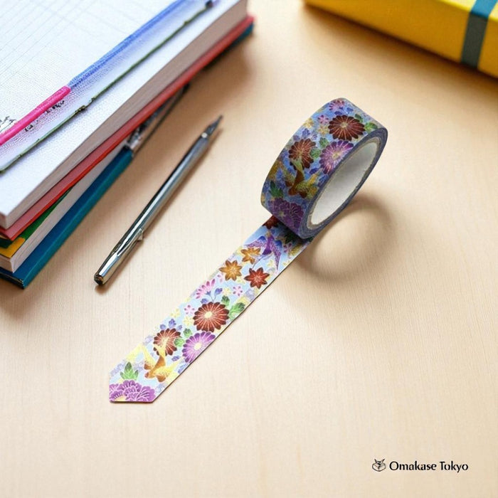 Japanese Washi Masking Tape Okinawa Bingata Botan