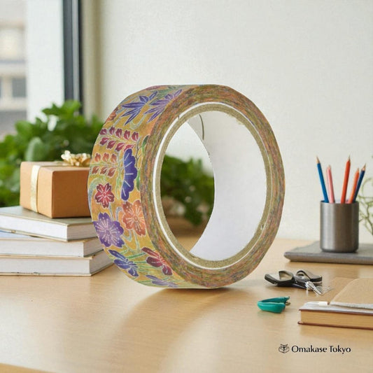 Japanese Washi Masking Tape Okinawa Bingata Sakuramatsu