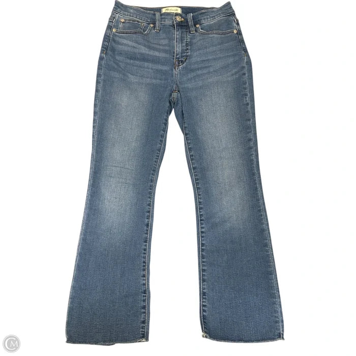 Jeans Boot Cut By Madewell In Blue Denim, Size: 2
