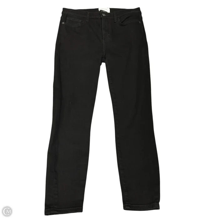 Jeans Skinny By Current/elliott In Black, Size: 10