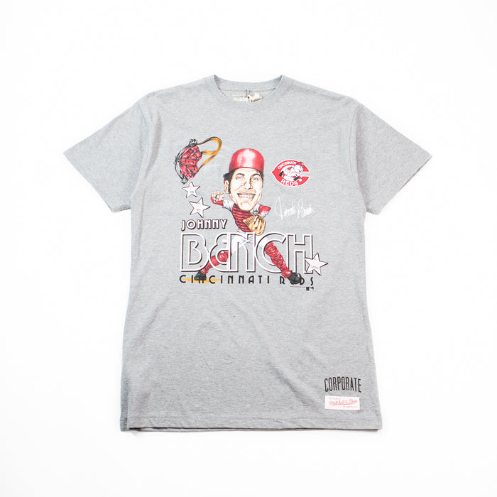 Johnny Bench Character Tee (Grey)