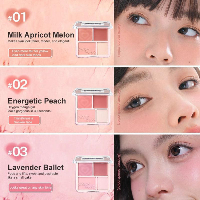 Judydoll Blush & Highlight Palette 9 g