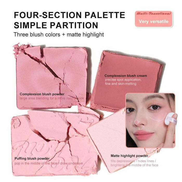 Judydoll Blush & Highlight Palette 9 g