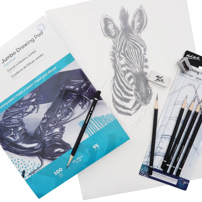 Jumbo Drawing Pad Signature 22.9 x 30.5cm (9 x 12in) 100 Sheet