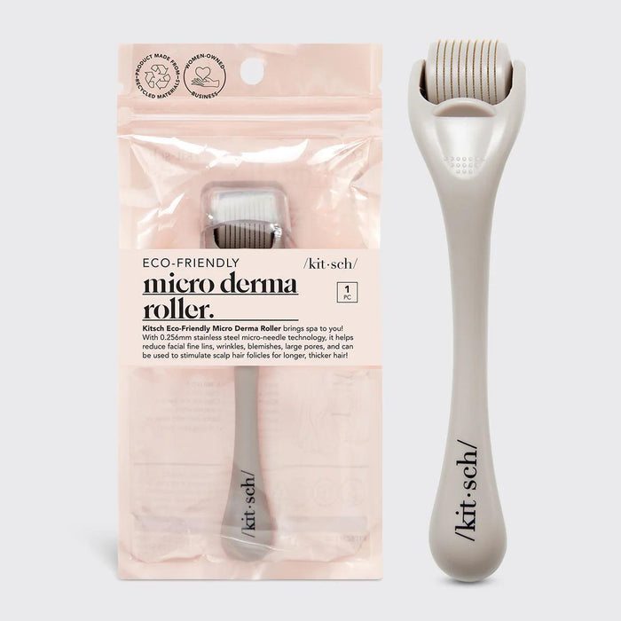 Kitsch Micro Derma Facial Roller Warm Gray