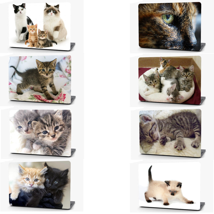 Kitten on a Blanket Vinyl Laptop Computer Skin Sticker Decal Wrap Macbook Various Sizes