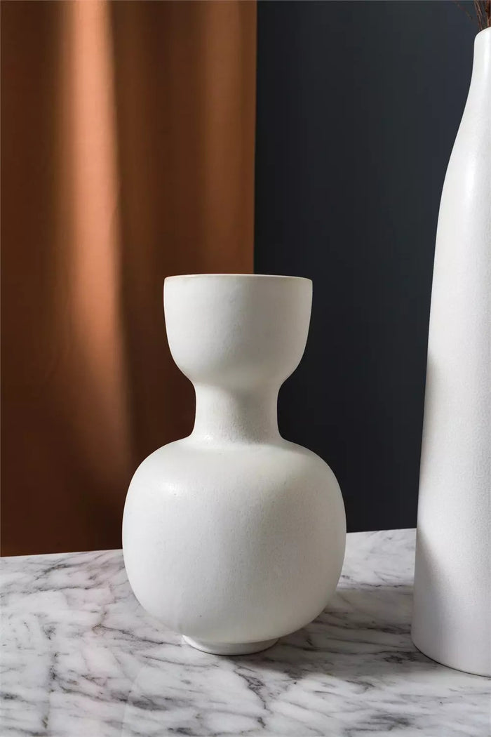 Large Abstract Ceramic Vase